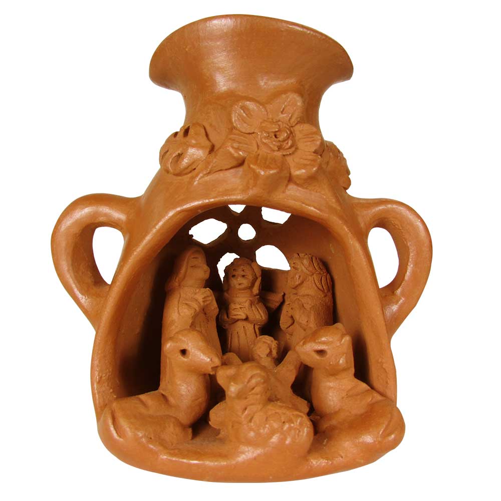 Terracotta Vessel Nativity