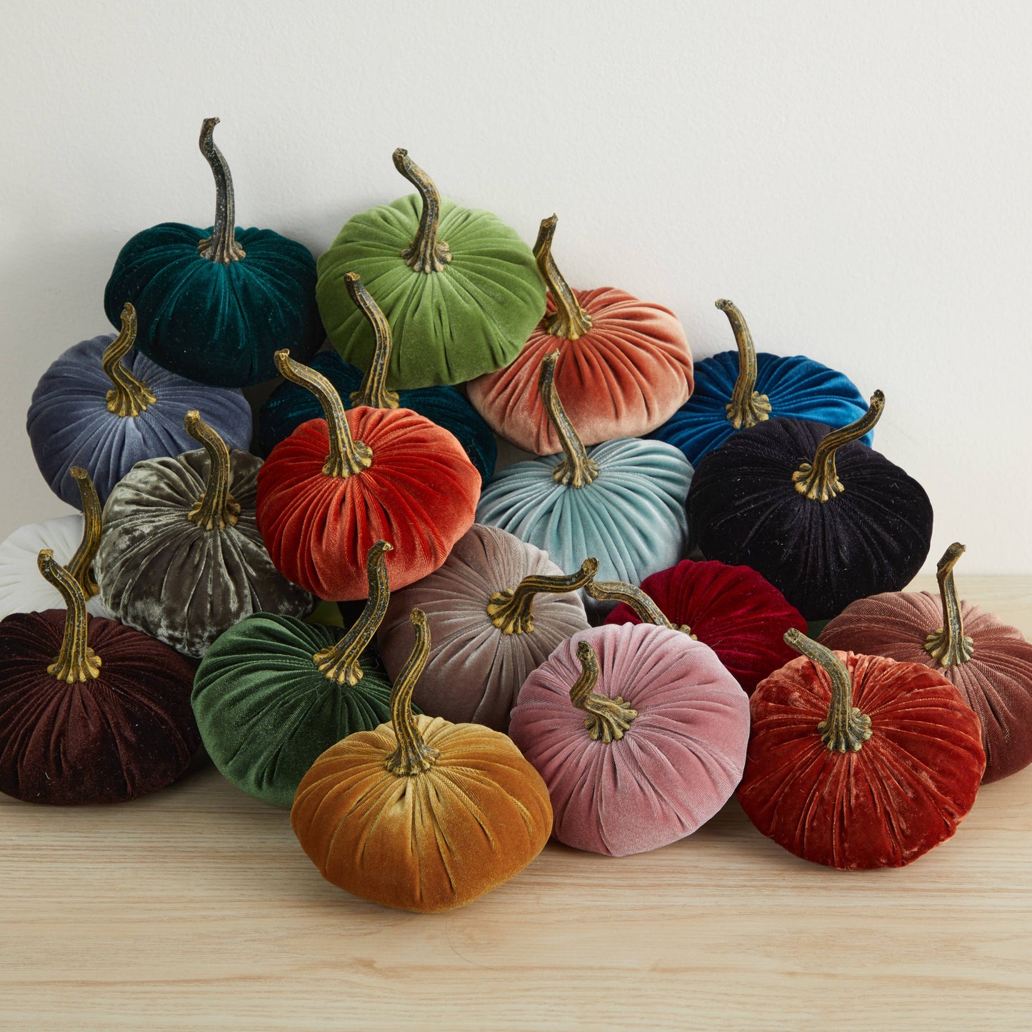 Pumpkin Small Velvet Fall Decor Gift for New Apartment Best