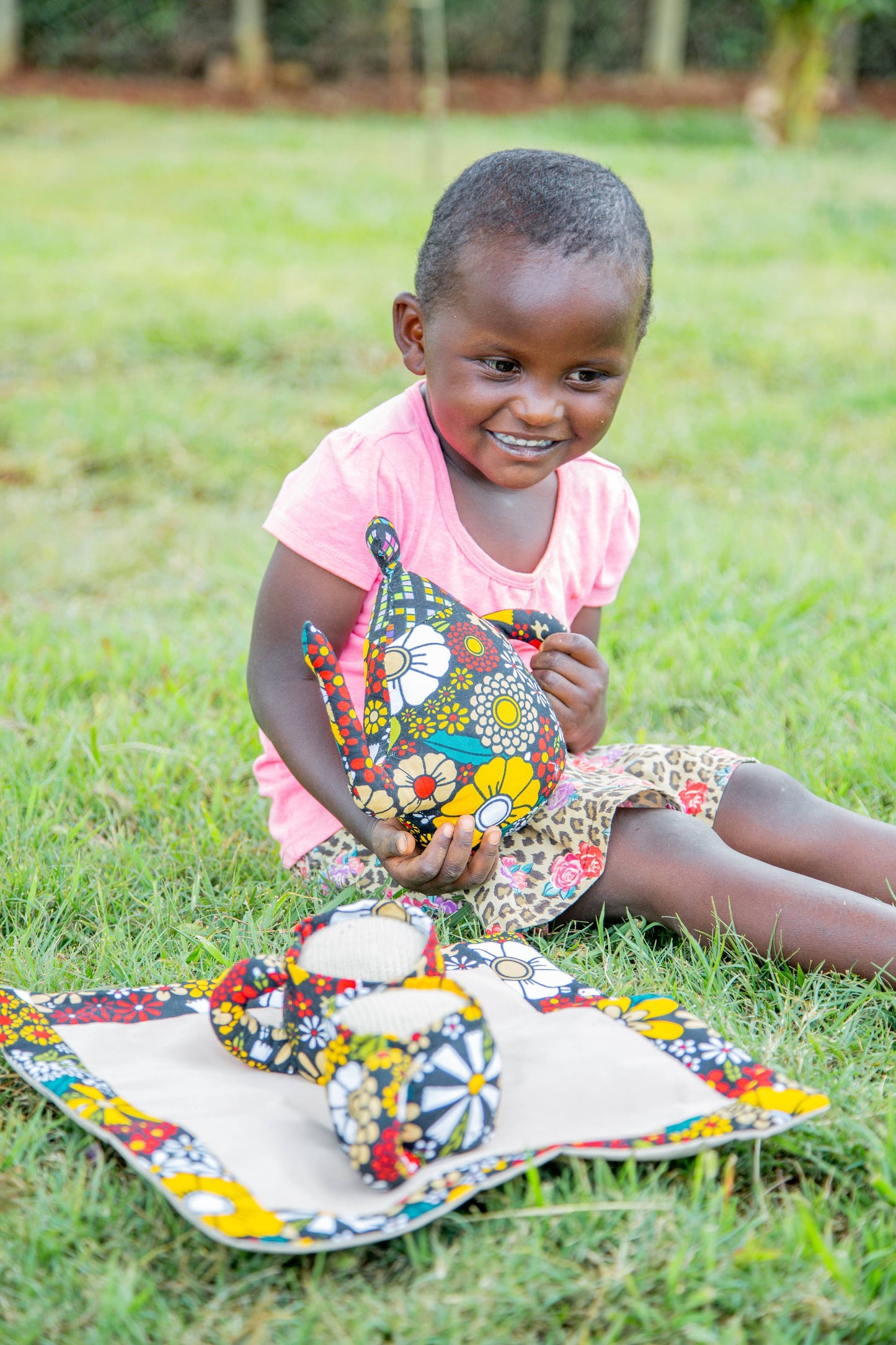 Children's Fabric Tea Play Set