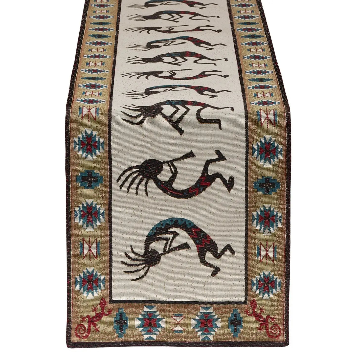 Kokopelli Tapestry Table Runner