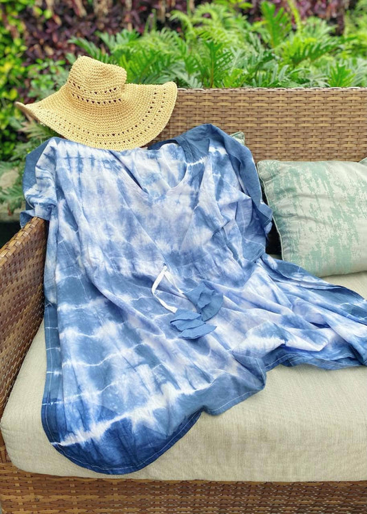 Shibori Kaftan