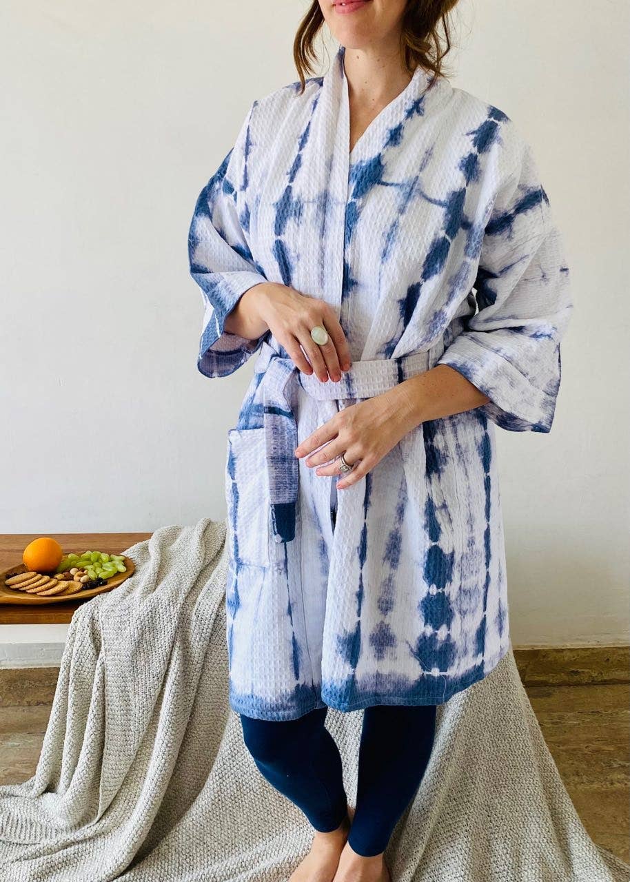 Shibori Robe