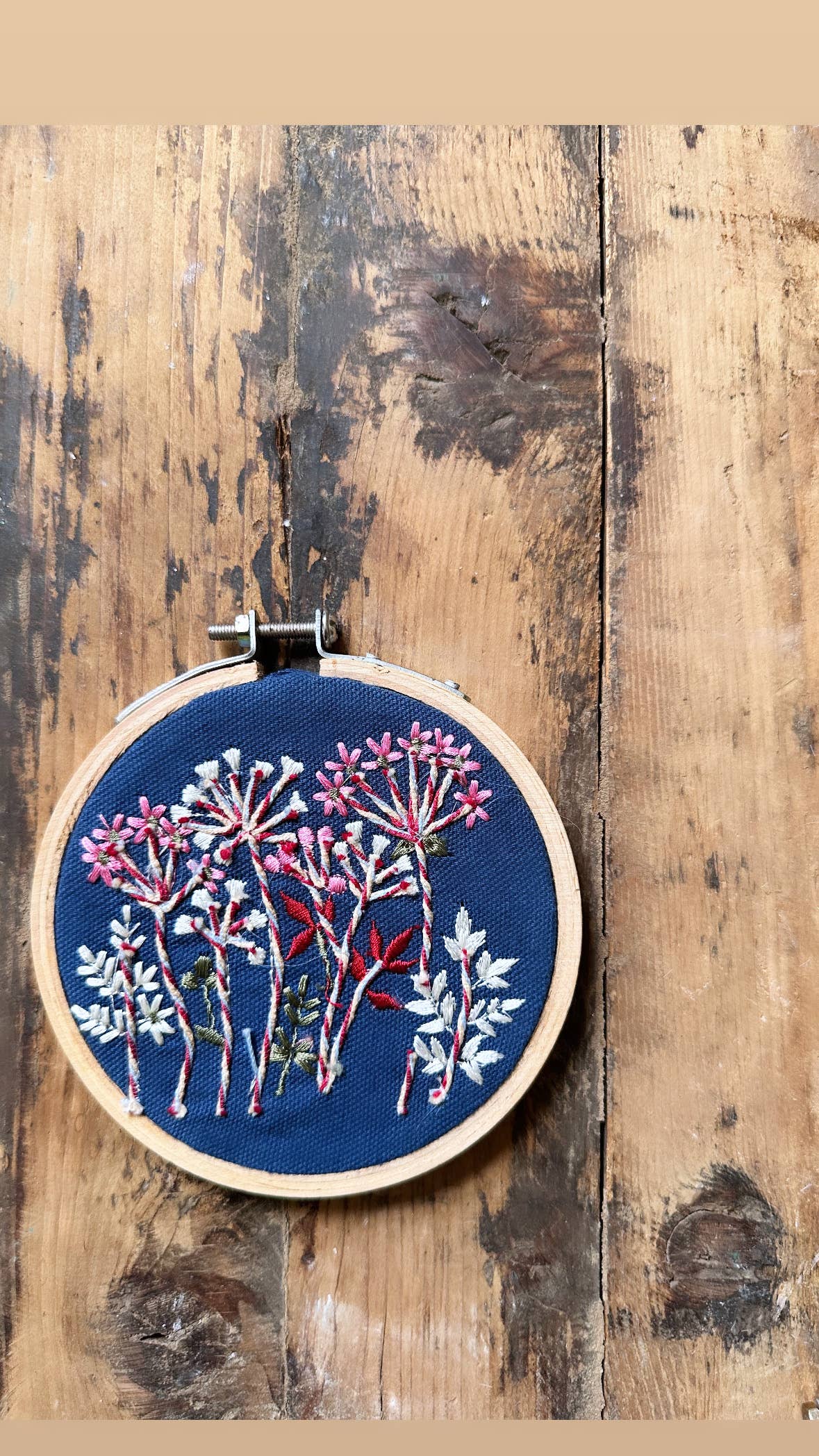 Handmade Embroidered Ornament