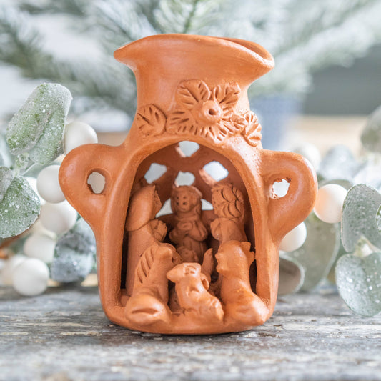 Terracotta Vessel Nativity