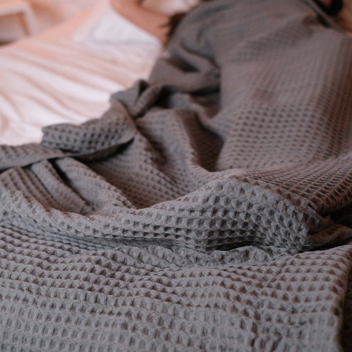 Waffle Blankets | Turkish Cotton Blankets | King Size Throw