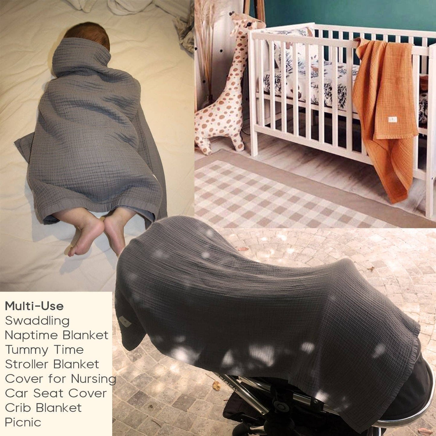 Baby Muslin Blankets