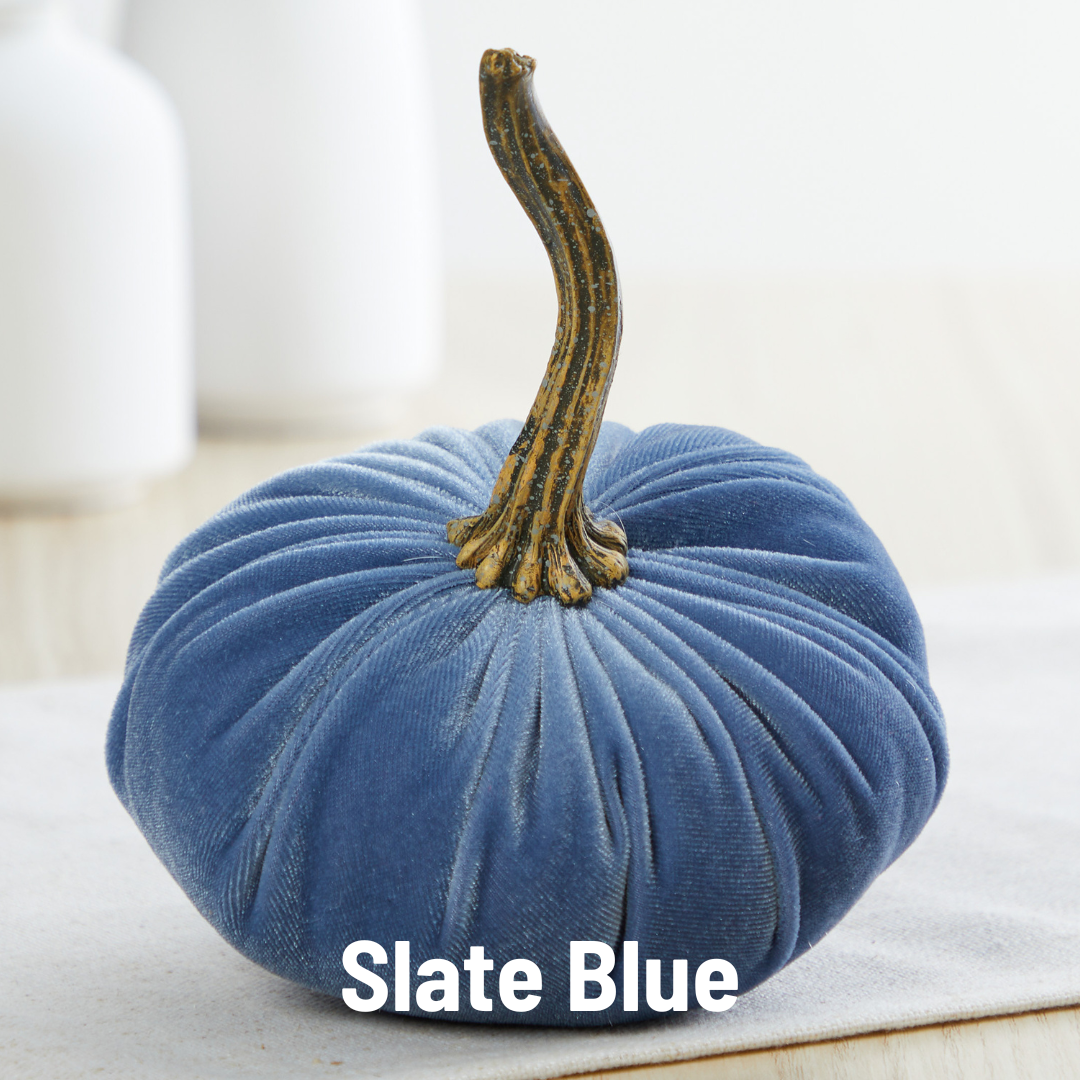 Pumpkin Small Velvet Fall Decor Gift for New Apartment Best