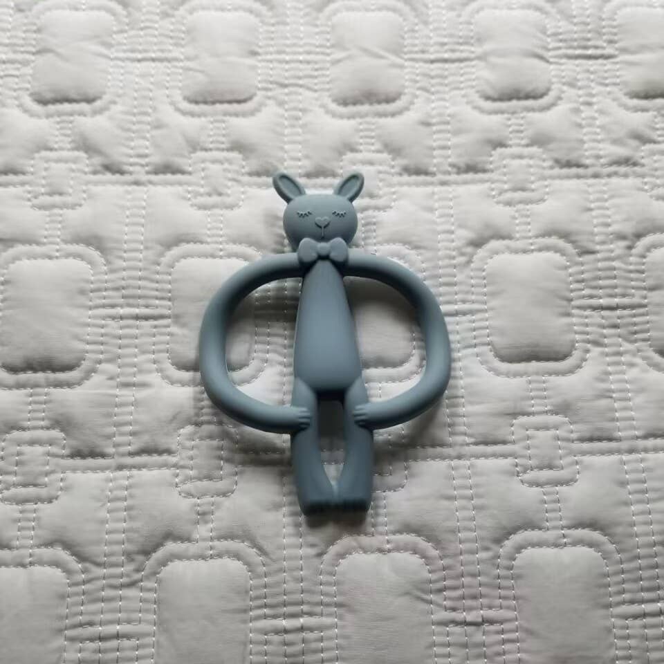 Bunny Silicone Teething Ring Teether Toy