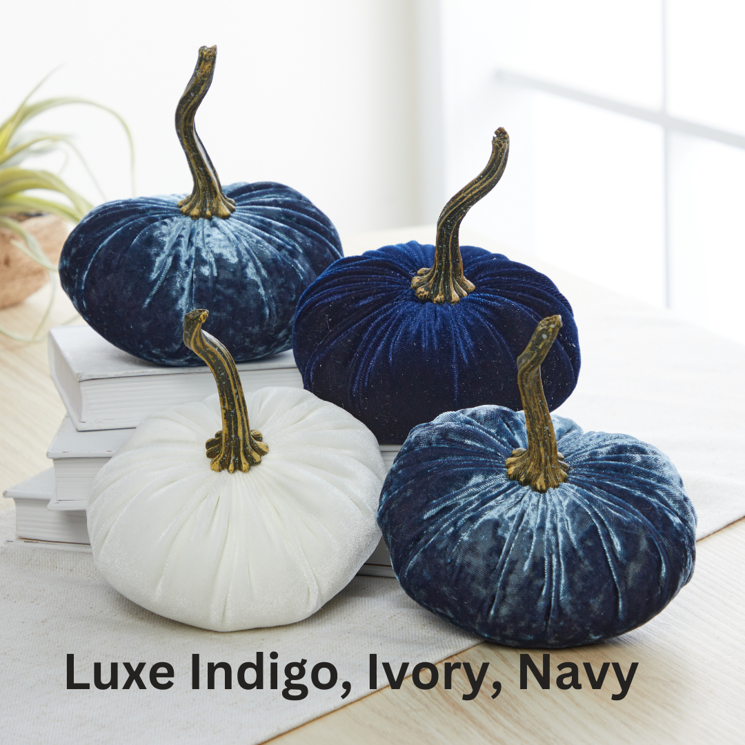 Pumpkin Small Velvet Fall Decor Gift for New Apartment Best